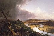 Thomas Cole View from Mount Holyoke,Northampton,MA.after a Thunderstorm Spain oil painting artist
